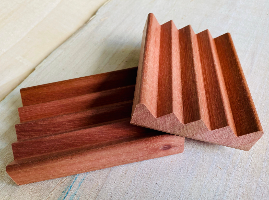 Handmade African Cherry Soap Dish